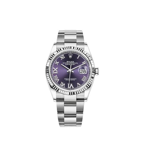 rolex oyster 36mm steel-staal en witgoud